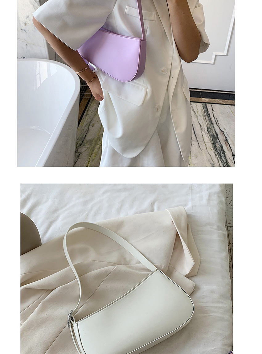Fashion White One-shoulder Portable Underarm Bag,Messenger bags