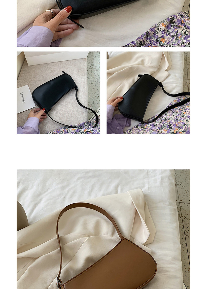 Fashion Brown One-shoulder Portable Underarm Bag,Messenger bags