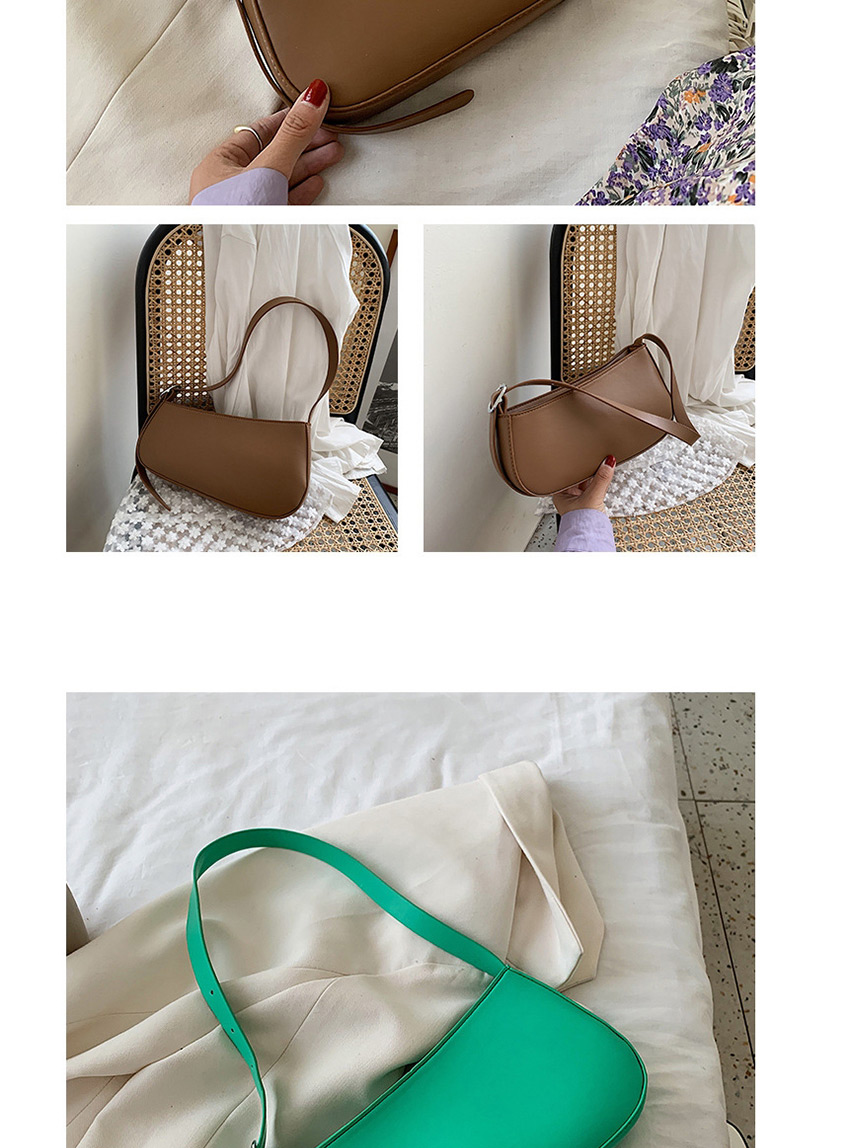 Fashion Brown One-shoulder Portable Underarm Bag,Messenger bags