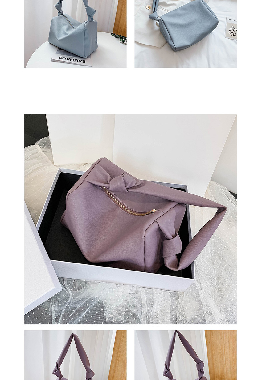 Fashion Purple Knotted Crossbody Shoulder Bag,Messenger bags