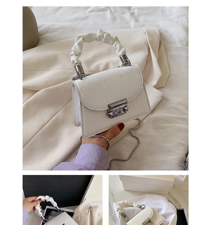 Fashion White Chain Handbag,Handbags