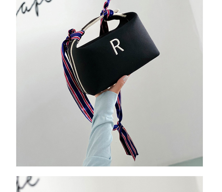 Fashion Black Scarf Cross-body Handbag,Handbags