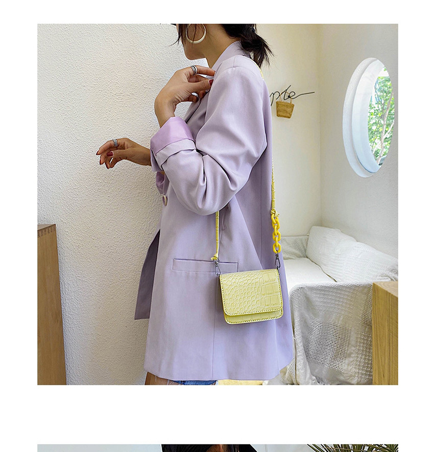 Fashion Purple Large Stone Pattern Shoulder Crossbody Bag,Messenger bags