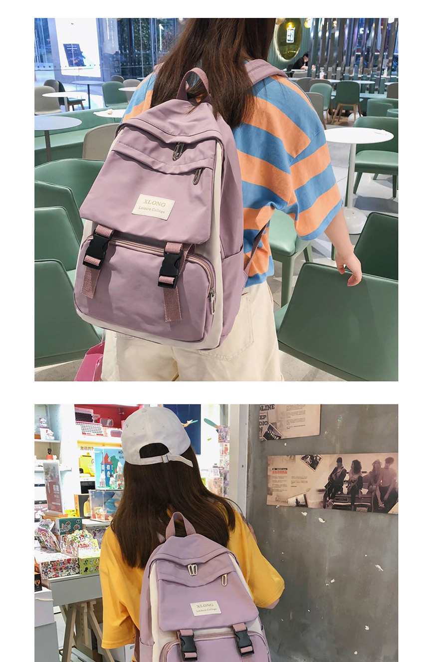 Fashion Powder Tooling Girl Backpack,Backpack