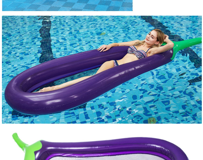 Fashion Purple Eggplant Inflatable Swimming Ring,Swim Rings
