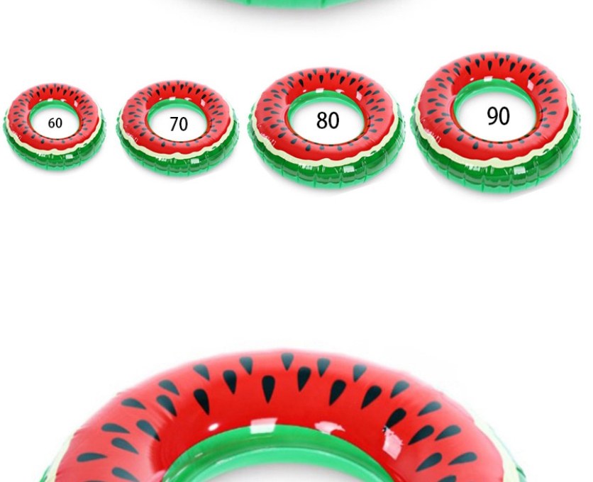 Fashion Watermelon Swimming Ring 70# Pvc Inflatable Watermelon Swimming Ring,Swim Rings
