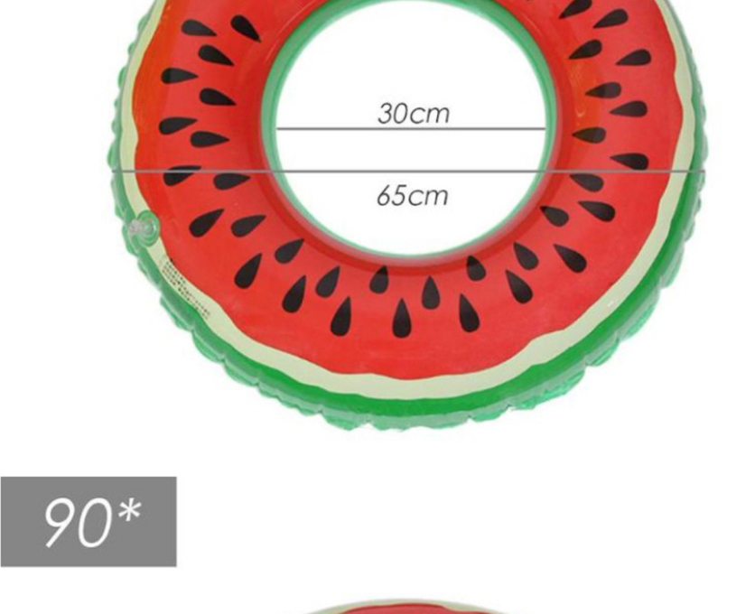 Fashion Watermelon Swimming Ring 60# Pvc Inflatable Watermelon Swimming Ring,Swim Rings