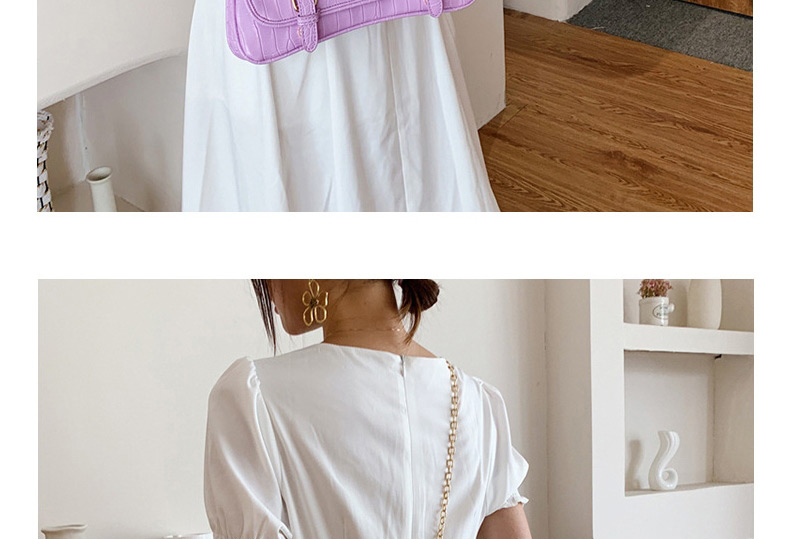 Fashion White Chain Cross-body Shoulder Bag,Messenger bags