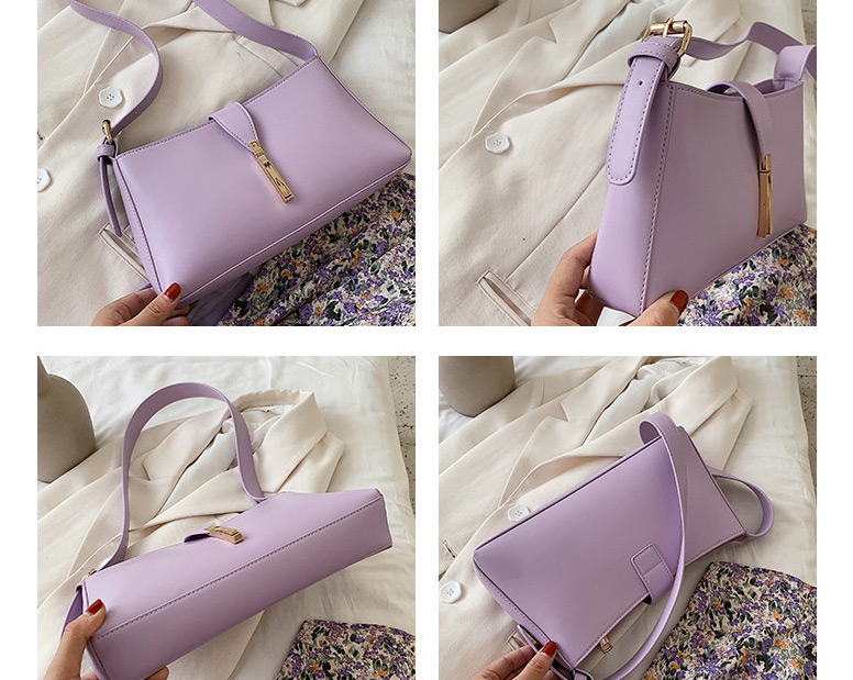 Fashion Purple Shoulder Bag With Shoulder Strap,Messenger bags