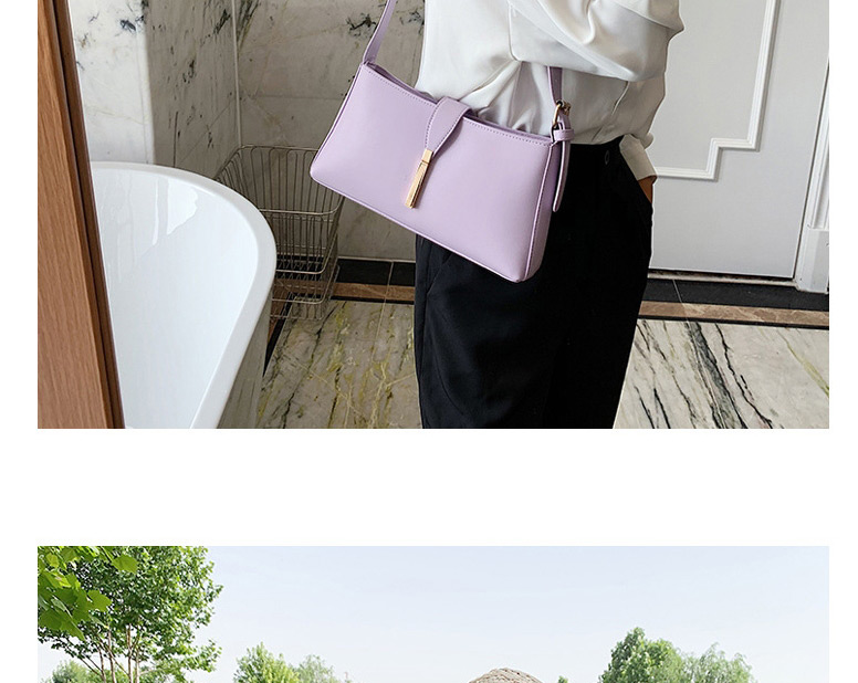 Fashion Purple Shoulder Bag With Shoulder Strap,Messenger bags