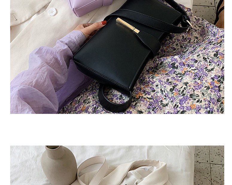 Fashion Black Shoulder Bag With Shoulder Strap,Messenger bags