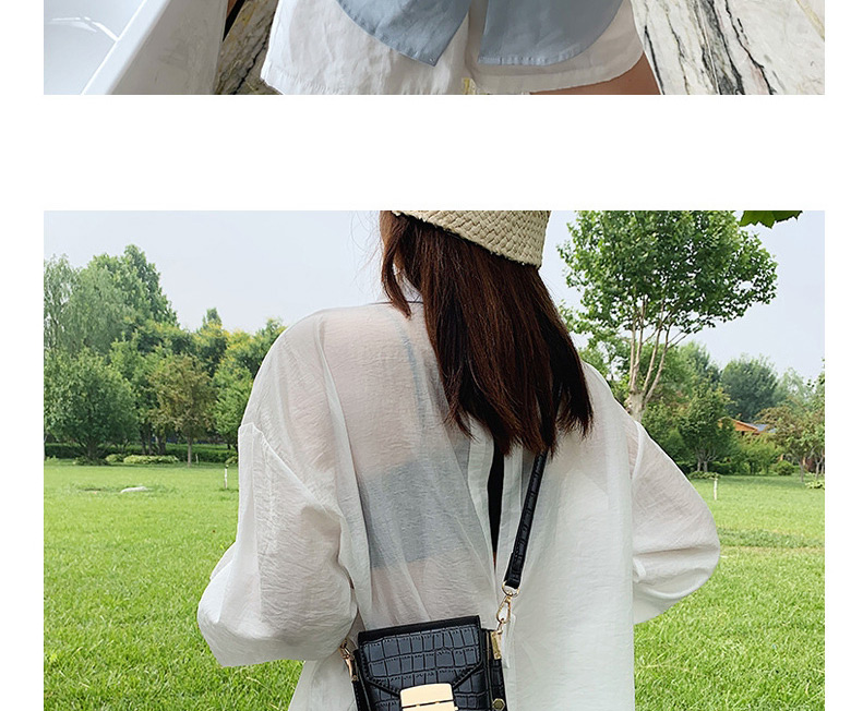 Fashion White One Shoulder Messenger Phone Bag,Shoulder bags