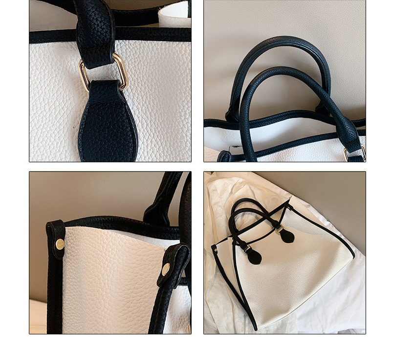 Fashion White Large Capacity Hand Bag,Handbags