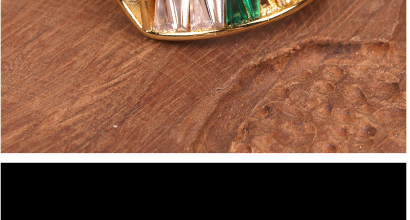 Fashion Color Micro-set Color Zircon Open Ring,Fashion Rings