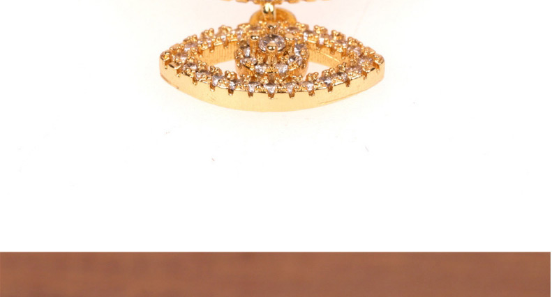 Fashion Golden Micro-set Diamond Eye Ring,Fashion Rings