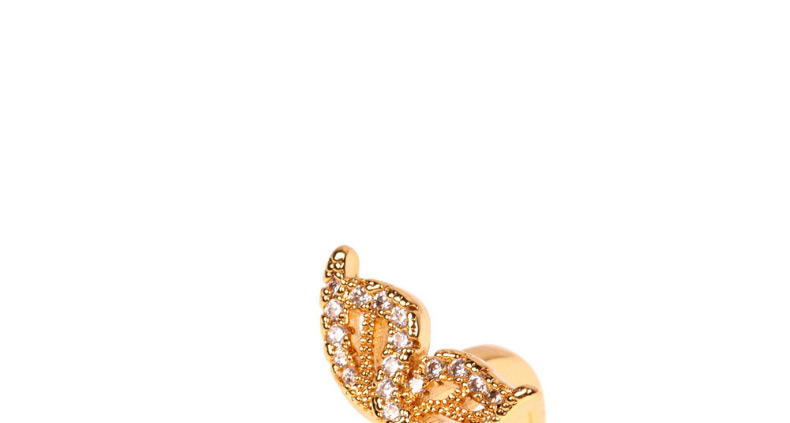 Fashion Golden Hollow Butterfly Opening Adjustable Ring,Fashion Rings