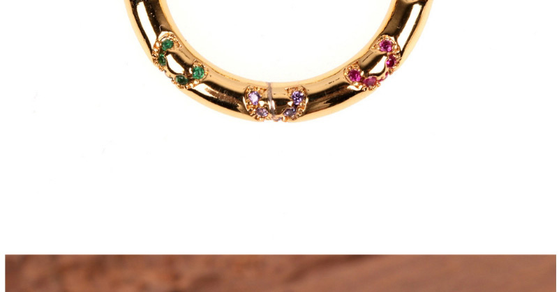 Fashion Golden Micro Set Zircon Open Ring,Fashion Rings