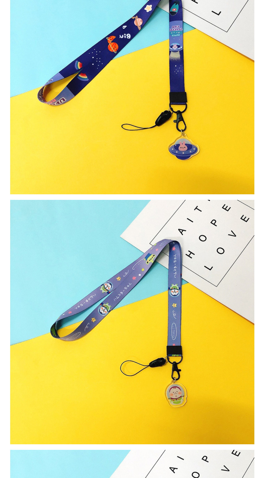 Fashion Notched Daisy【short Rope】 Hanging Neck Rope To Widen Cartoon Mobile Phone Lanyard,Phone Chain