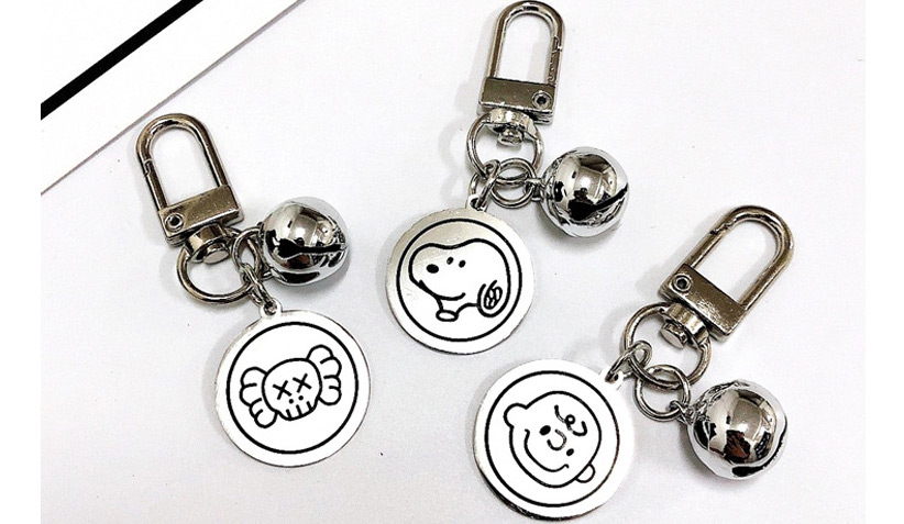 Fashion Snoopy Cartoon Avatar Keychain Bag Earphone Set Pendant Tag,Household goods