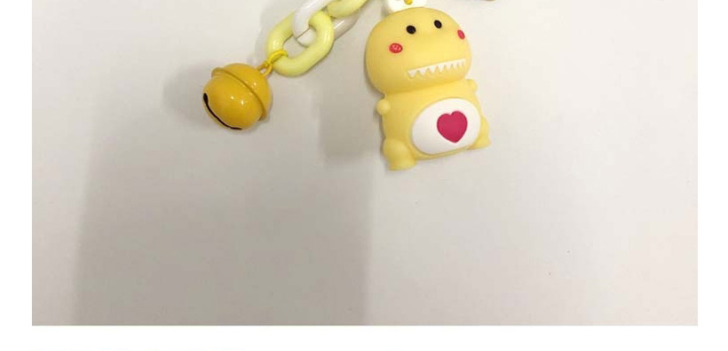 Fashion Powder Small Dinosaur Doll Keychain Pendant,Household goods