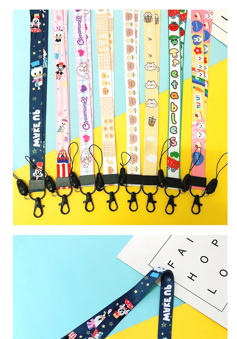 Fashion Vegetables Two In One Cartoon Hanging Neck Mobile Phone Lanyard,Phone Chain