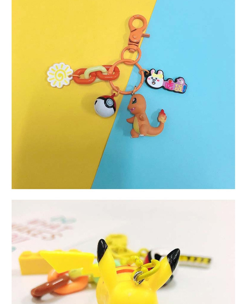Fashion Charizard Pokémon Pikachu Jenny Turtle Cartoon Doll Key Chain,Phone Chain