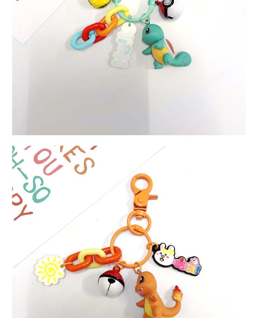 Fashion Frog Seed Pokémon Pikachu Jenny Turtle Cartoon Doll Key Chain,Phone Chain
