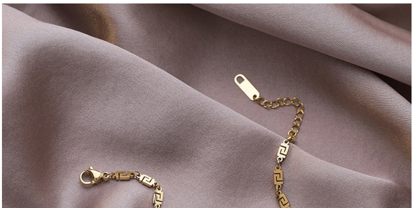 Fashion Golden Titanium Steel Round Bracelet,Fashion Bracelets