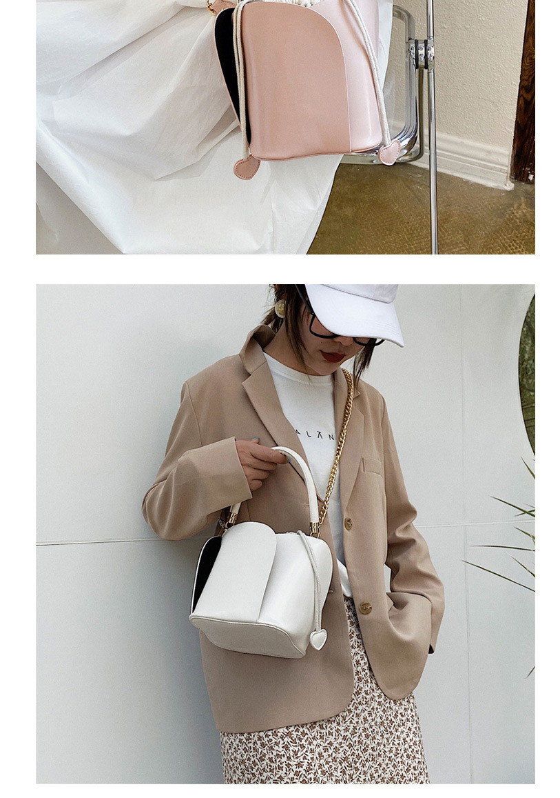 Fashion Pink Chain Shoulder Messenger Handbag,Handbags
