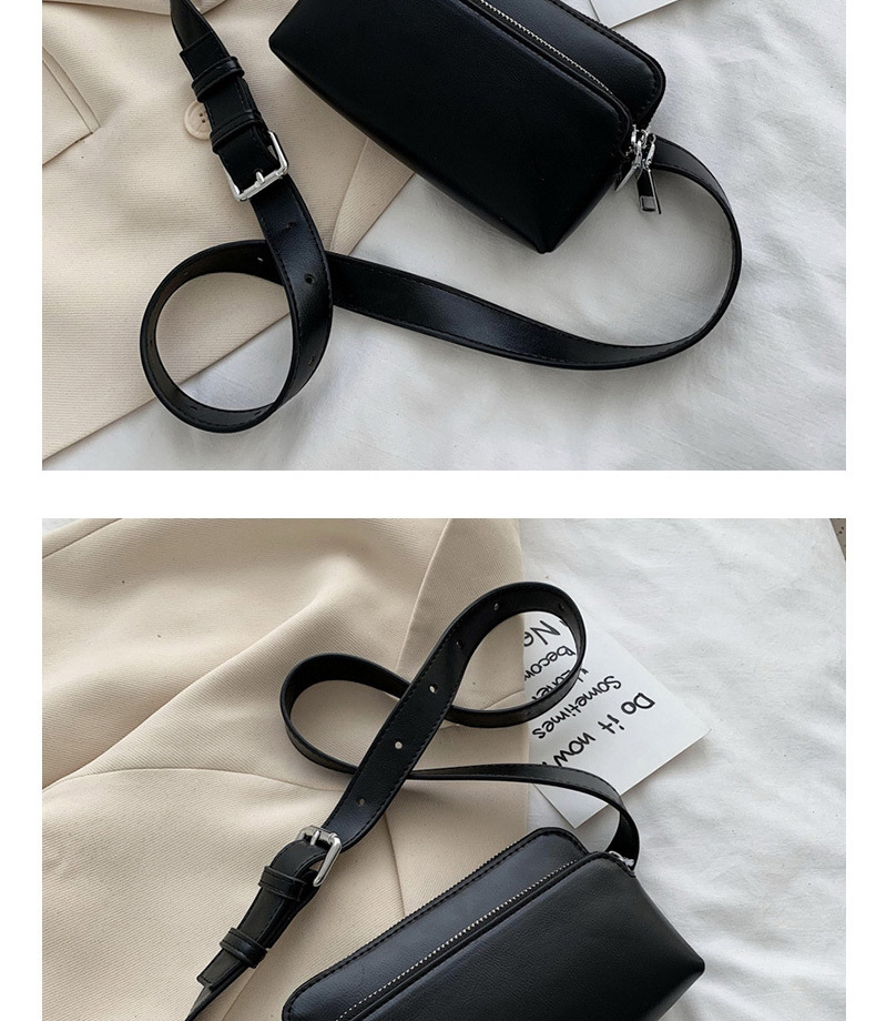 Fashion Black Solid Color Shoulder Crossbody Bag,Shoulder bags