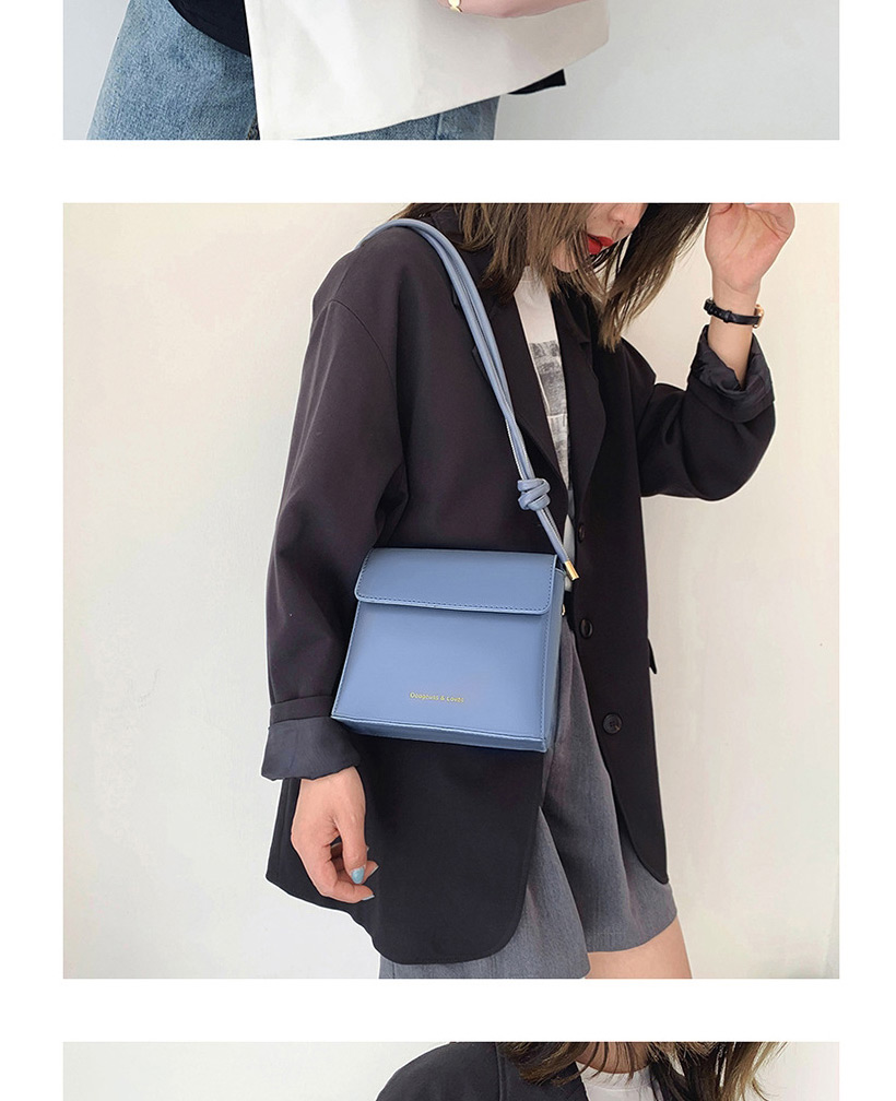 Fashion Black One-shoulder Knotted Crossbody Bag,Shoulder bags