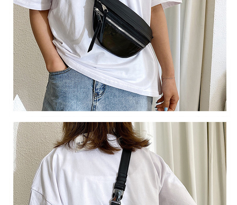 Fashion Pure Black Chain Shoulder Crossbody Bag,Shoulder bags