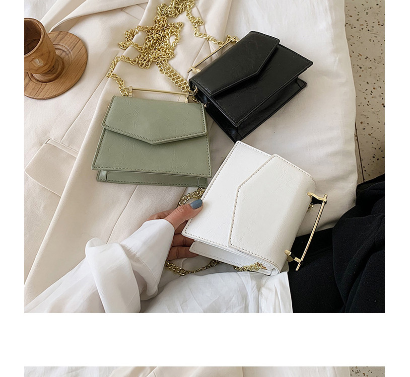 Fashion Khaki One-shoulder Cross-body Chain Handbag,Handbags