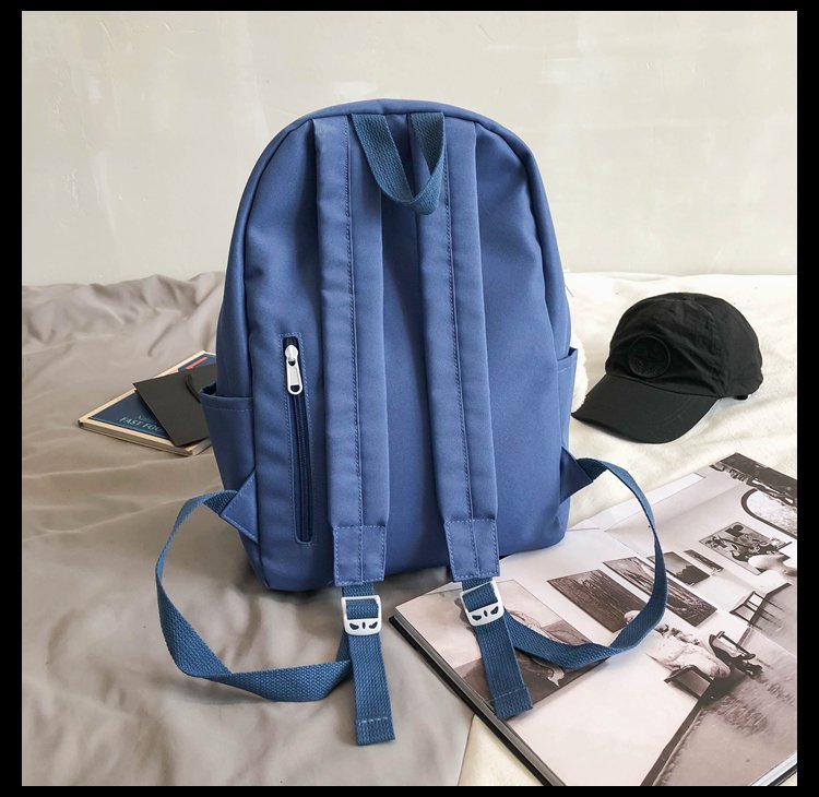 Fashion Blue Send Bear Pendant Cartoon Bear Backpack,Backpack