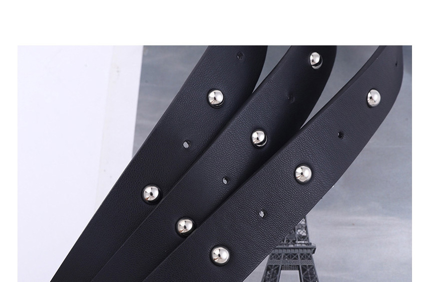 Fashion Black + 3 Chain Chain Jeans Belt,Thin belts