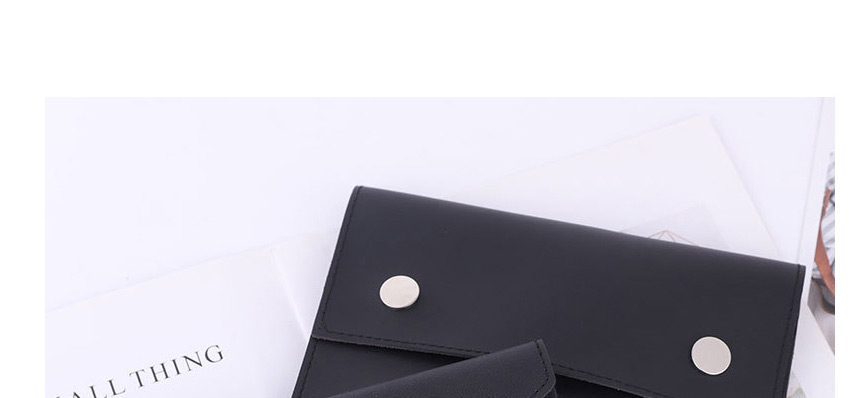 Fashion Black Packet Can Be Inlaid With Pu Coin Purse,Wallet