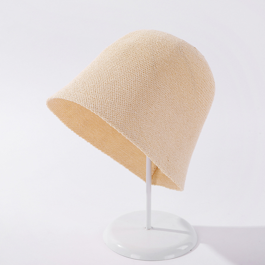 Fashion Black Straight Tube Light Board Breathable Folding Fisherman Hat,Sun Hats