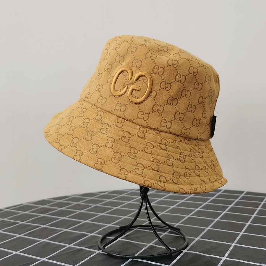 Fashion Yellow Letter Embroidered Printed Sunshade Fisherman Hat,Sun Hats