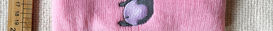 Fashion Pink Knitted Panda Hat,Sun Hats