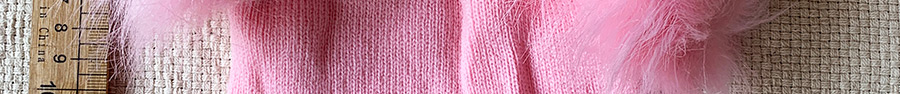 Fashion Pink Wool Ball Knitted Hat,Sun Hats