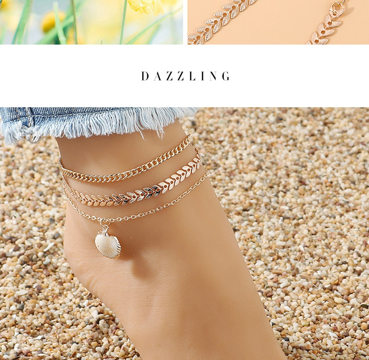 Fashion White Shell Anklet,Fashion Anklets