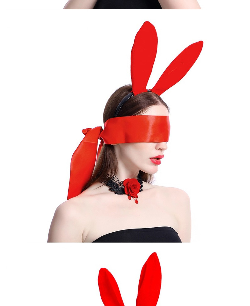 Fashion Red Velvet Cat And Rabbit Ear Headband,Head Band