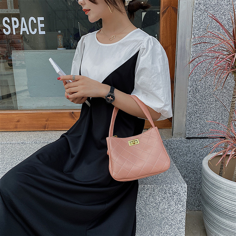 Fashion Pink One-shoulder Crossbody Bag,Shoulder bags
