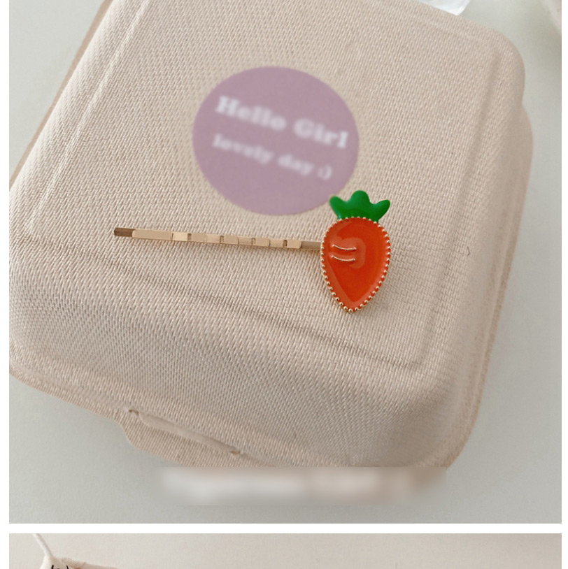 Fashion Carrot Fruit Avocado Strawberry Clip,Hairpins