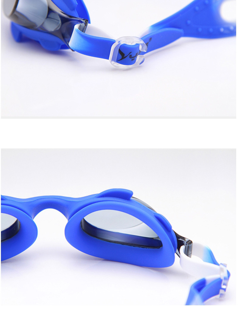 Fashion Blue Hd Anti-fog Waterproof Crab Goggles,Others