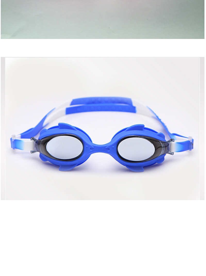 Fashion Lake Blue Hd Anti-fog Waterproof Crab Goggles,Others