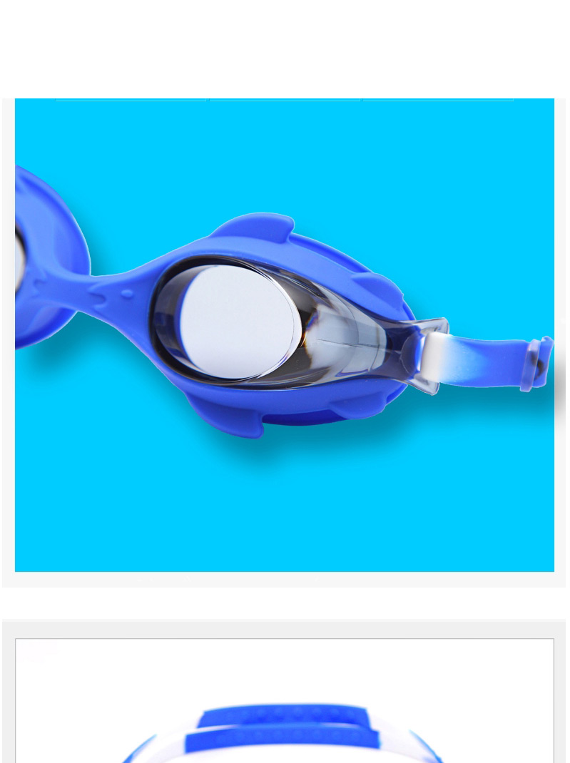 Fashion Blue Hd Anti-fog Waterproof Crab Goggles,Others