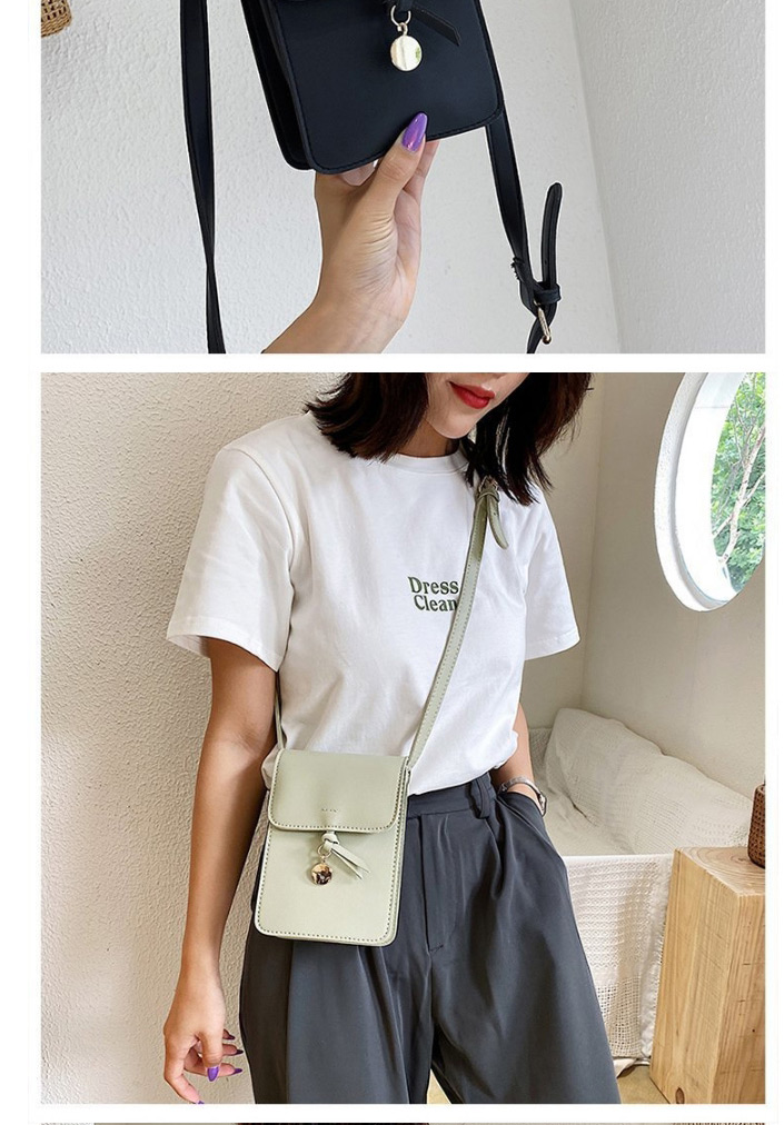 Fashion White Knotted Square Shoulder Diagonal Bag,Shoulder bags