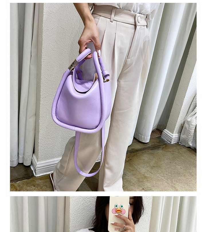 Fashion Purple Geometric Shoulder Bag,Shoulder bags