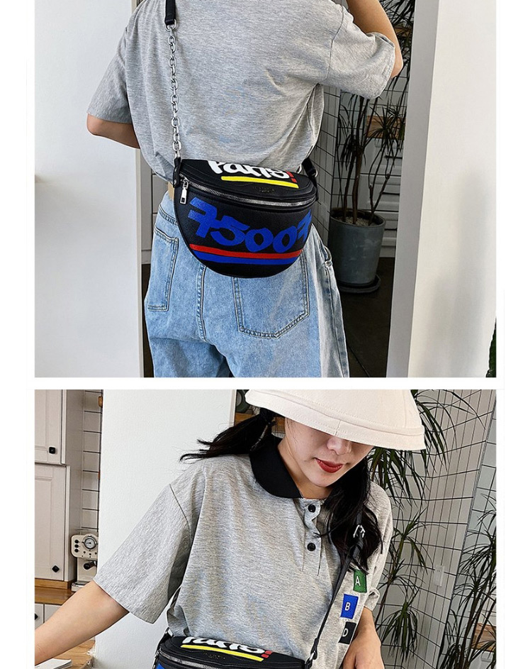 Fashion Black One-shoulder Diagonal Shoulder Bag,Shoulder bags